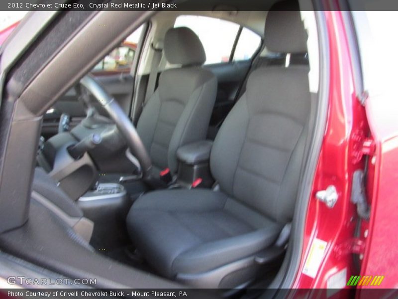 Crystal Red Metallic / Jet Black 2012 Chevrolet Cruze Eco
