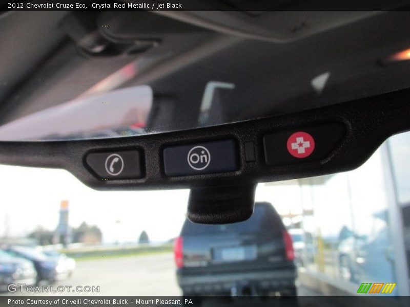 Crystal Red Metallic / Jet Black 2012 Chevrolet Cruze Eco