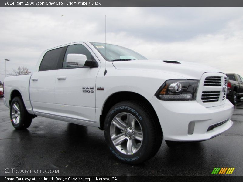 Front 3/4 View of 2014 1500 Sport Crew Cab