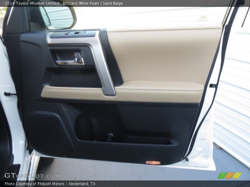 Blizzard White Pearl / Sand Beige 2014 Toyota 4Runner Limited