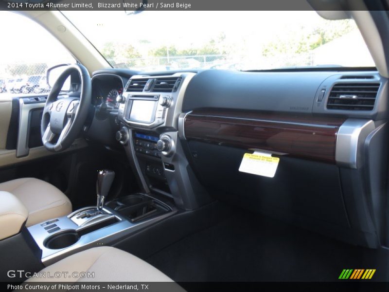 Blizzard White Pearl / Sand Beige 2014 Toyota 4Runner Limited