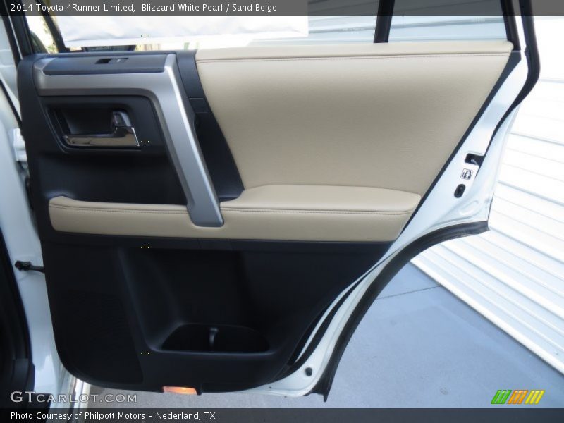 Blizzard White Pearl / Sand Beige 2014 Toyota 4Runner Limited