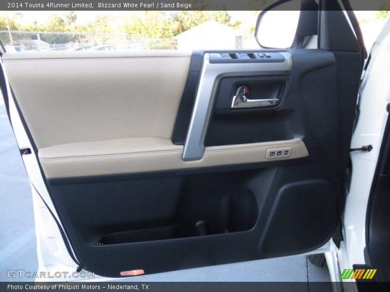Blizzard White Pearl / Sand Beige 2014 Toyota 4Runner Limited