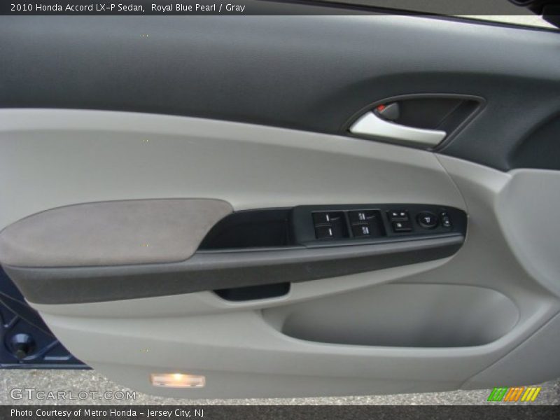 Royal Blue Pearl / Gray 2010 Honda Accord LX-P Sedan