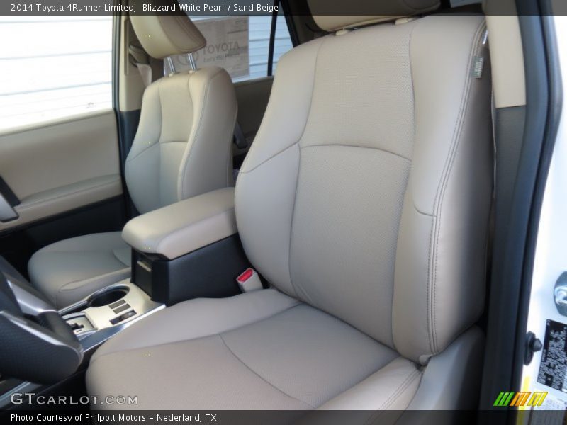 Blizzard White Pearl / Sand Beige 2014 Toyota 4Runner Limited