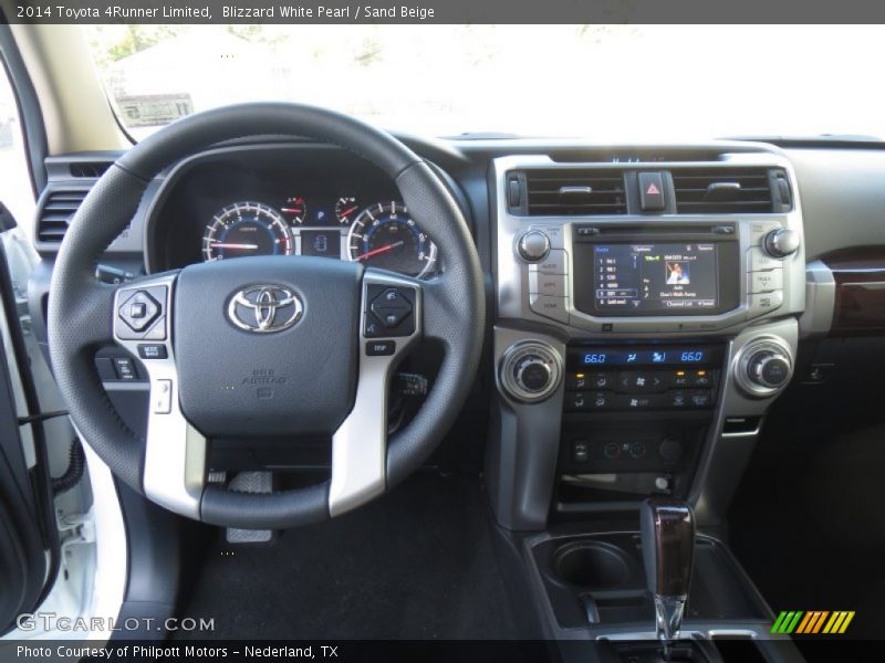 Blizzard White Pearl / Sand Beige 2014 Toyota 4Runner Limited