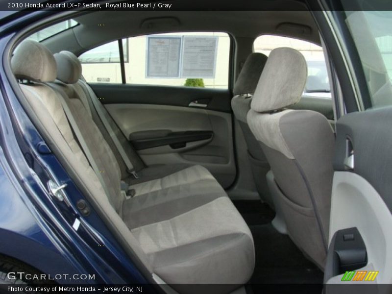 Royal Blue Pearl / Gray 2010 Honda Accord LX-P Sedan