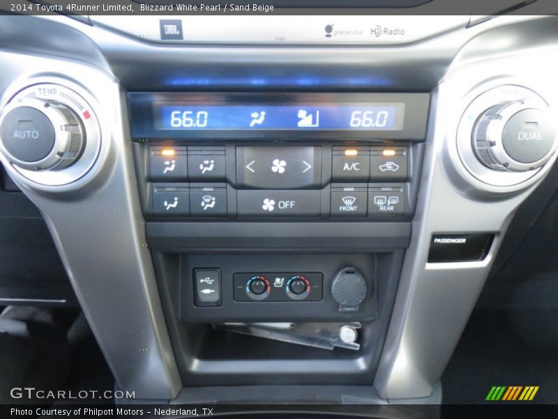 Blizzard White Pearl / Sand Beige 2014 Toyota 4Runner Limited