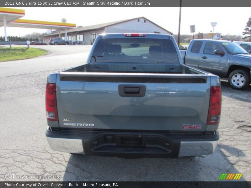 Stealth Gray Metallic / Dark Titanium 2012 GMC Sierra 1500 SL Crew Cab 4x4