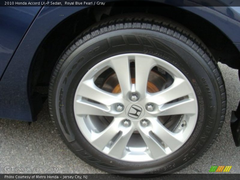 Royal Blue Pearl / Gray 2010 Honda Accord LX-P Sedan