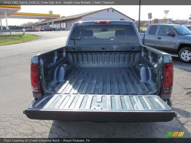 Stealth Gray Metallic / Dark Titanium 2012 GMC Sierra 1500 SL Crew Cab 4x4