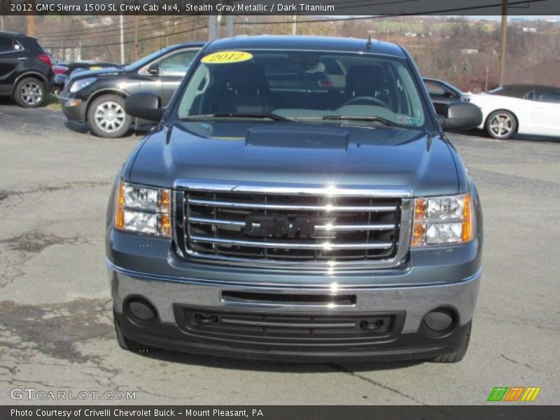 Stealth Gray Metallic / Dark Titanium 2012 GMC Sierra 1500 SL Crew Cab 4x4