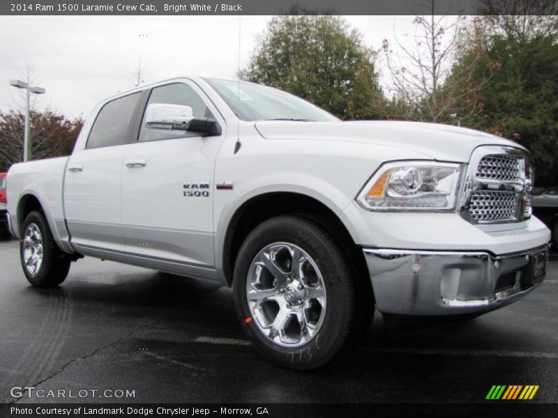 Front 3/4 View of 2014 1500 Laramie Crew Cab
