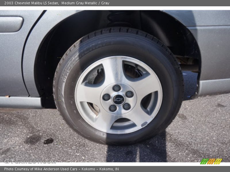 Medium Gray Metallic / Gray 2003 Chevrolet Malibu LS Sedan