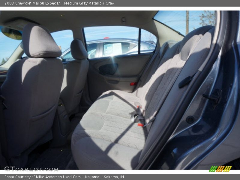 Medium Gray Metallic / Gray 2003 Chevrolet Malibu LS Sedan