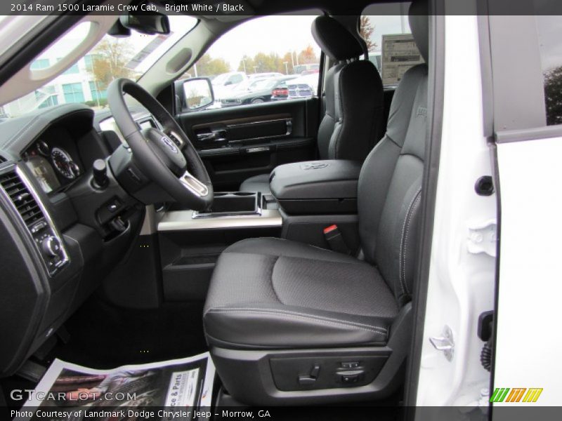 Front Seat of 2014 1500 Laramie Crew Cab