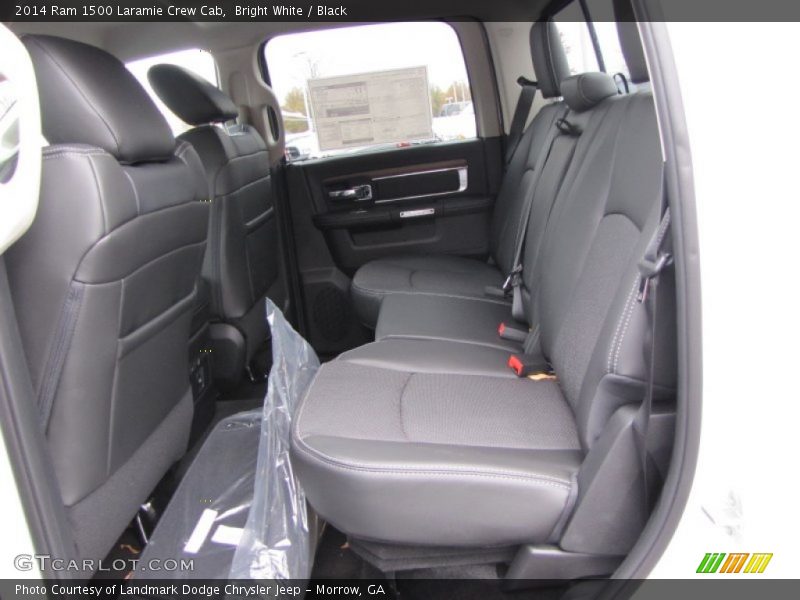 Rear Seat of 2014 1500 Laramie Crew Cab