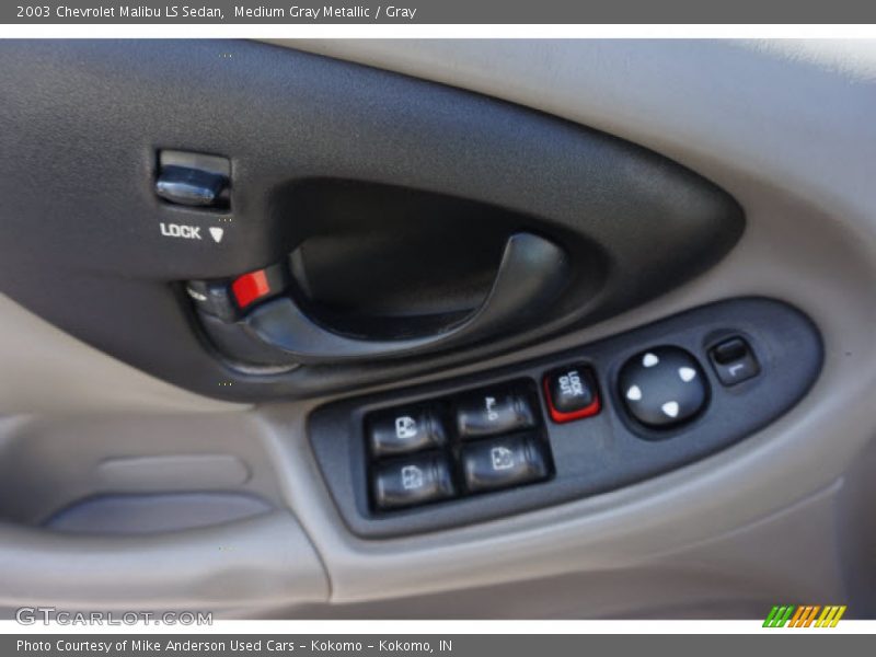 Medium Gray Metallic / Gray 2003 Chevrolet Malibu LS Sedan