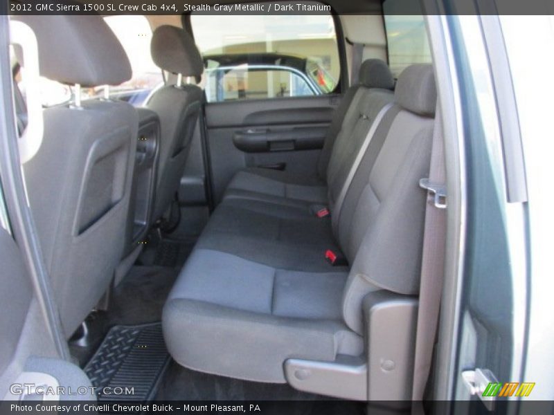 Stealth Gray Metallic / Dark Titanium 2012 GMC Sierra 1500 SL Crew Cab 4x4
