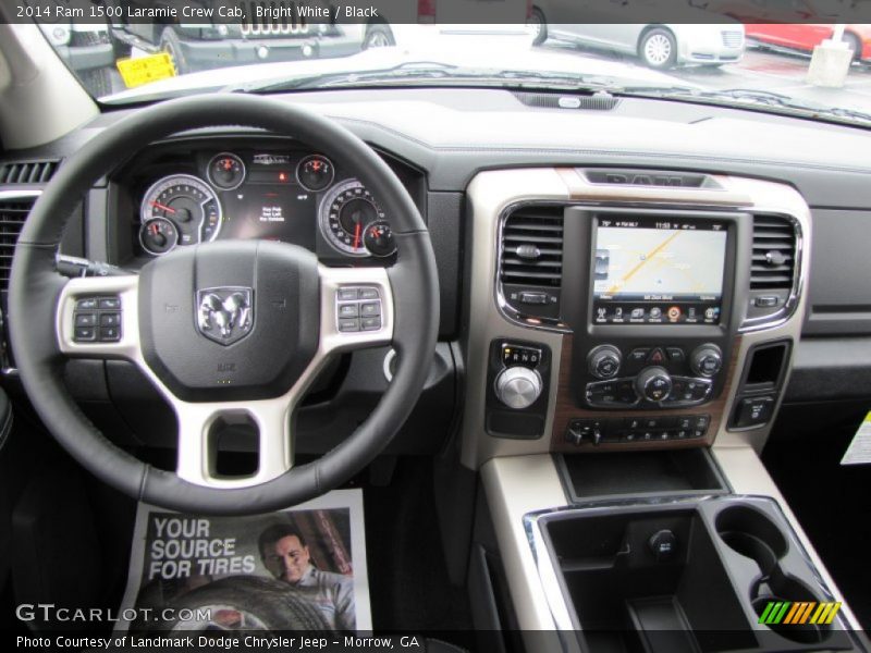 Dashboard of 2014 1500 Laramie Crew Cab
