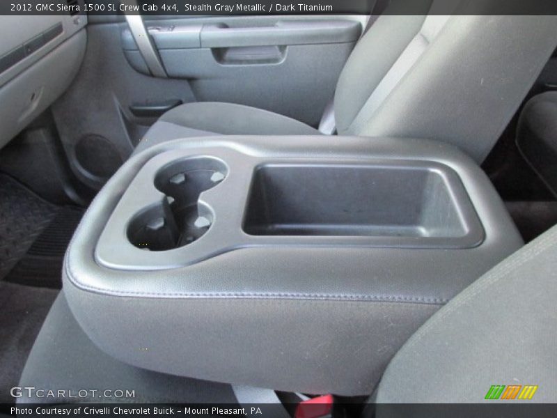 Stealth Gray Metallic / Dark Titanium 2012 GMC Sierra 1500 SL Crew Cab 4x4