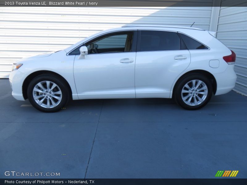 Blizzard White Pearl / Ivory 2013 Toyota Venza LE
