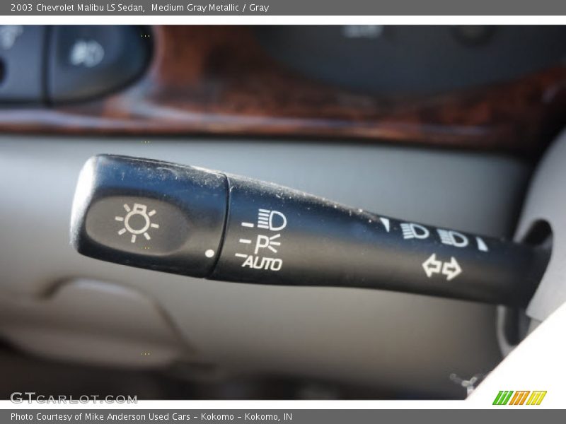 Medium Gray Metallic / Gray 2003 Chevrolet Malibu LS Sedan