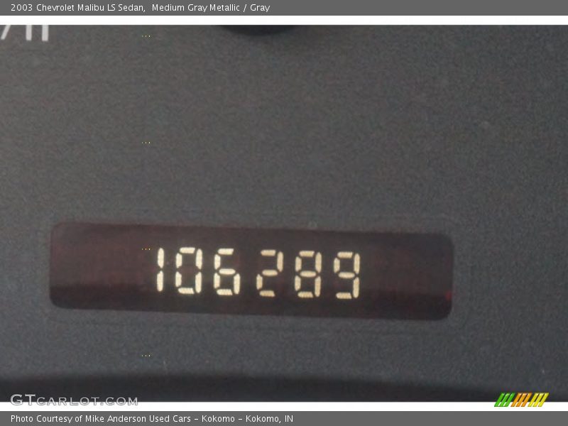Medium Gray Metallic / Gray 2003 Chevrolet Malibu LS Sedan