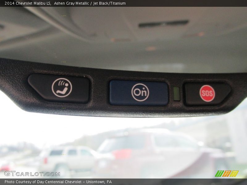 Ashen Gray Metallic / Jet Black/Titanium 2014 Chevrolet Malibu LS