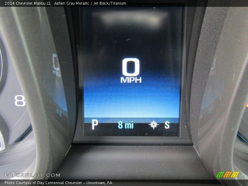 Ashen Gray Metallic / Jet Black/Titanium 2014 Chevrolet Malibu LS