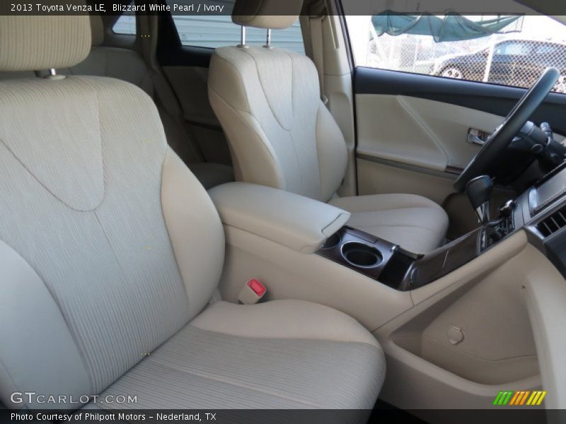 Blizzard White Pearl / Ivory 2013 Toyota Venza LE