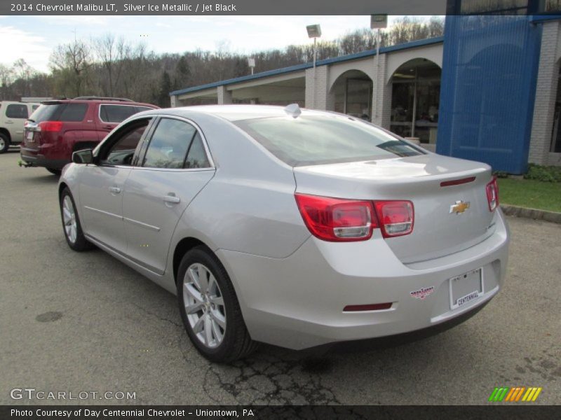 Silver Ice Metallic / Jet Black 2014 Chevrolet Malibu LT