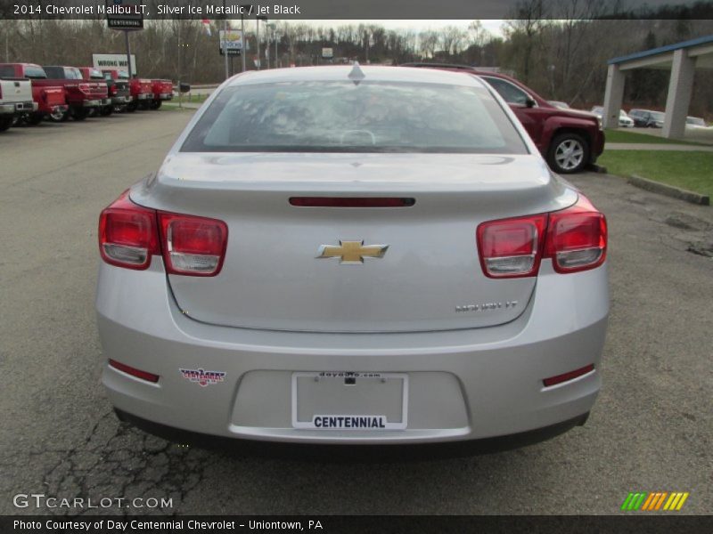Silver Ice Metallic / Jet Black 2014 Chevrolet Malibu LT