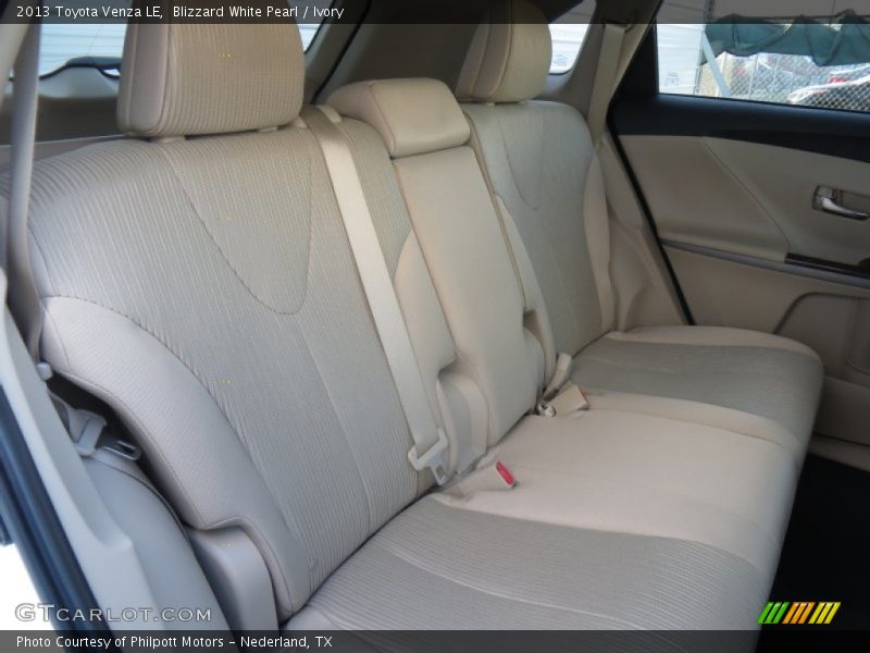 Blizzard White Pearl / Ivory 2013 Toyota Venza LE