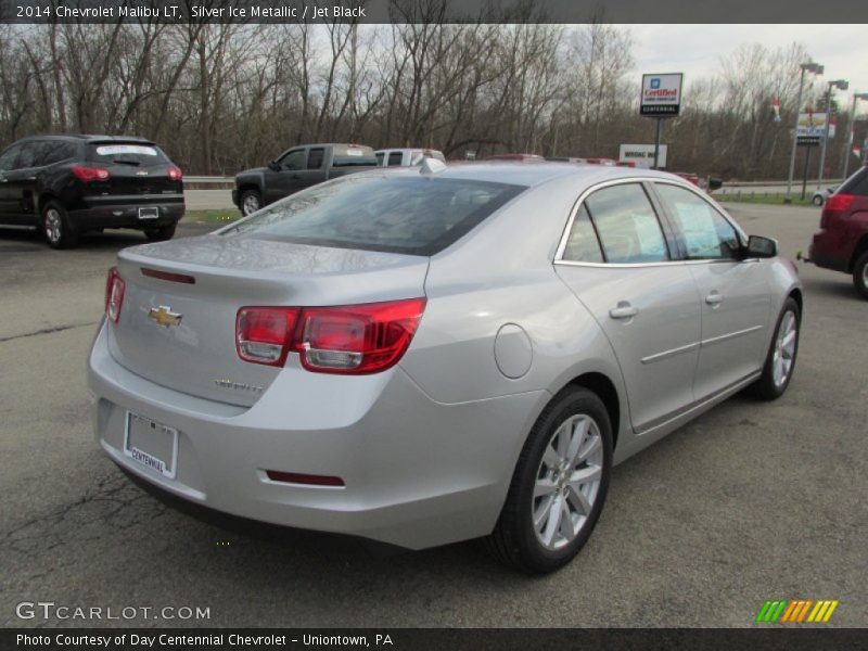 Silver Ice Metallic / Jet Black 2014 Chevrolet Malibu LT
