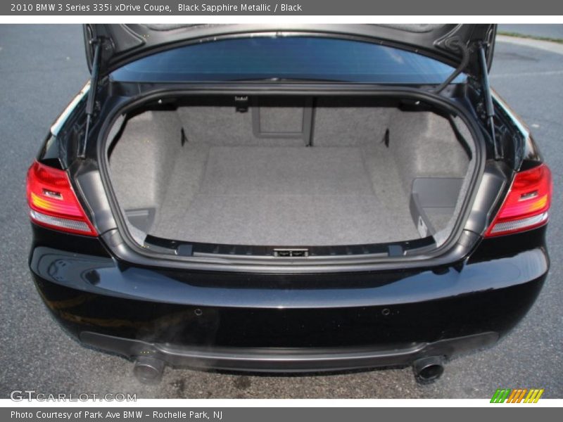 Black Sapphire Metallic / Black 2010 BMW 3 Series 335i xDrive Coupe