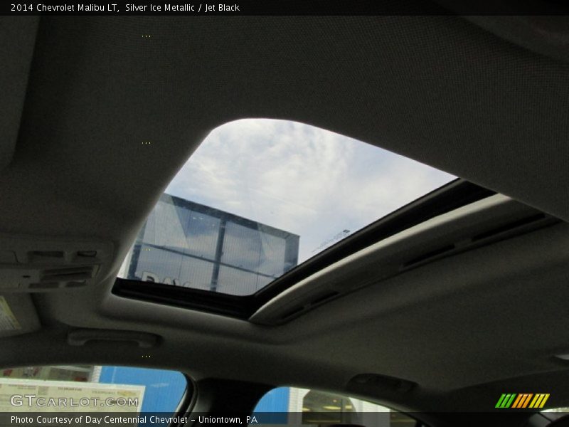 Silver Ice Metallic / Jet Black 2014 Chevrolet Malibu LT