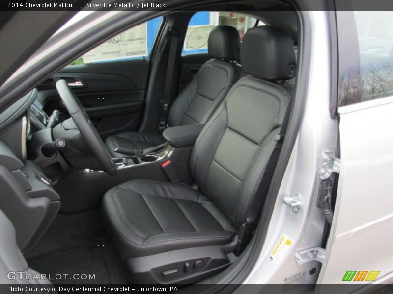 Silver Ice Metallic / Jet Black 2014 Chevrolet Malibu LT
