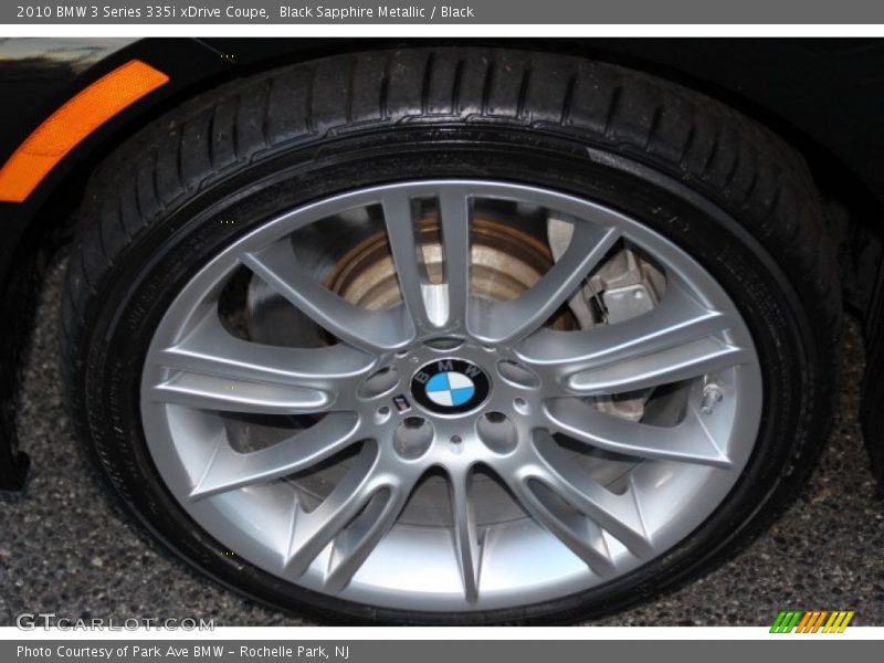 Black Sapphire Metallic / Black 2010 BMW 3 Series 335i xDrive Coupe