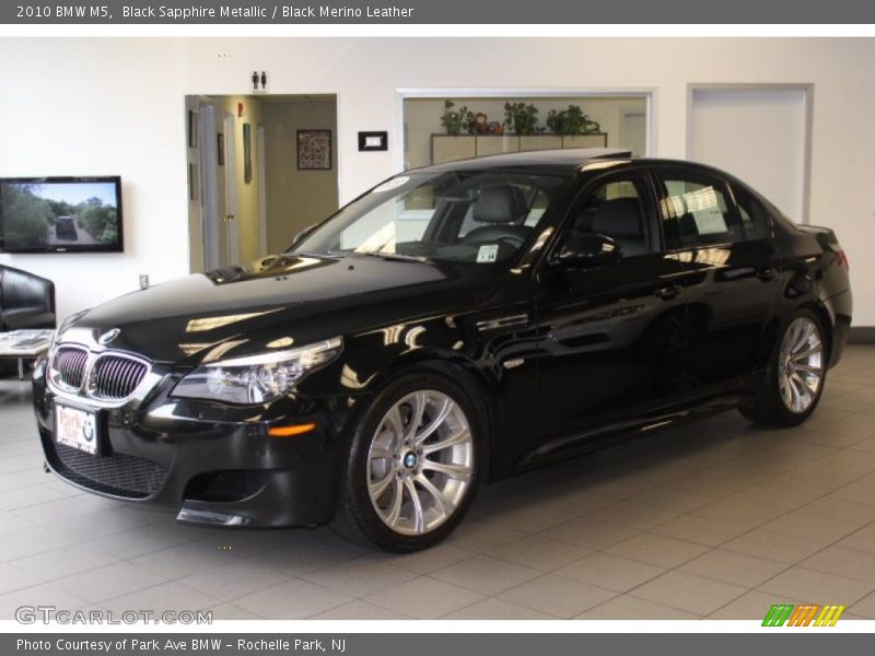 Black Sapphire Metallic / Black Merino Leather 2010 BMW M5