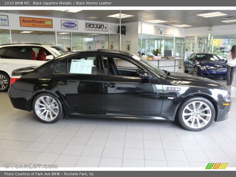 Black Sapphire Metallic / Black Merino Leather 2010 BMW M5