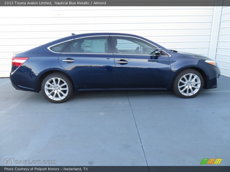 Nautical Blue Metallic / Almond 2013 Toyota Avalon Limited