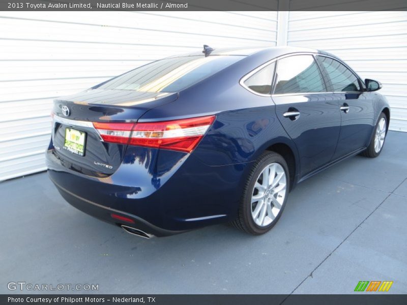 Nautical Blue Metallic / Almond 2013 Toyota Avalon Limited