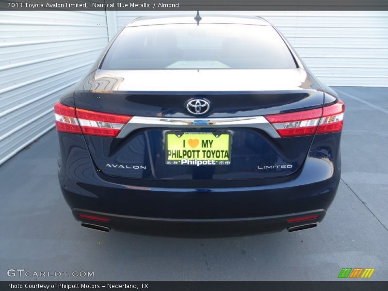 Nautical Blue Metallic / Almond 2013 Toyota Avalon Limited