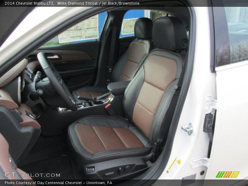 Front Seat of 2014 Malibu LTZ