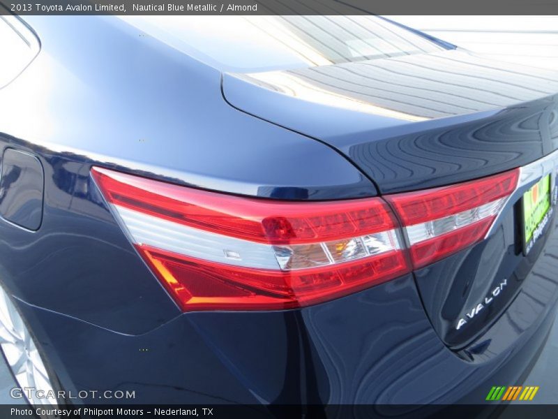 Nautical Blue Metallic / Almond 2013 Toyota Avalon Limited