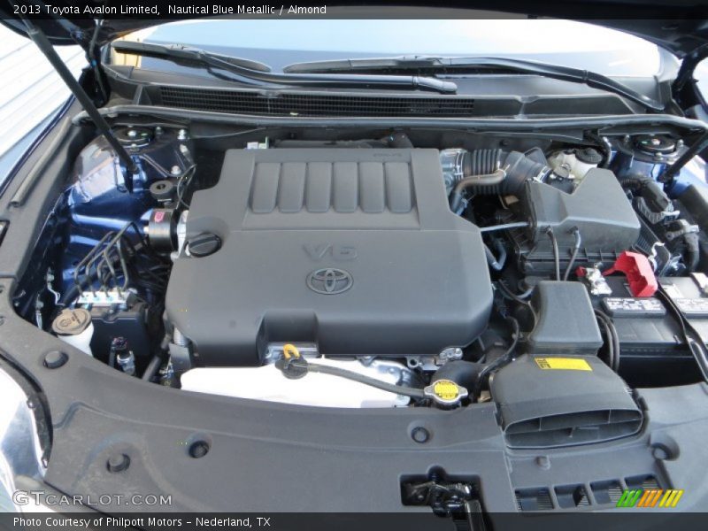 Nautical Blue Metallic / Almond 2013 Toyota Avalon Limited