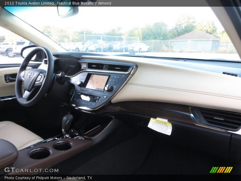 Nautical Blue Metallic / Almond 2013 Toyota Avalon Limited
