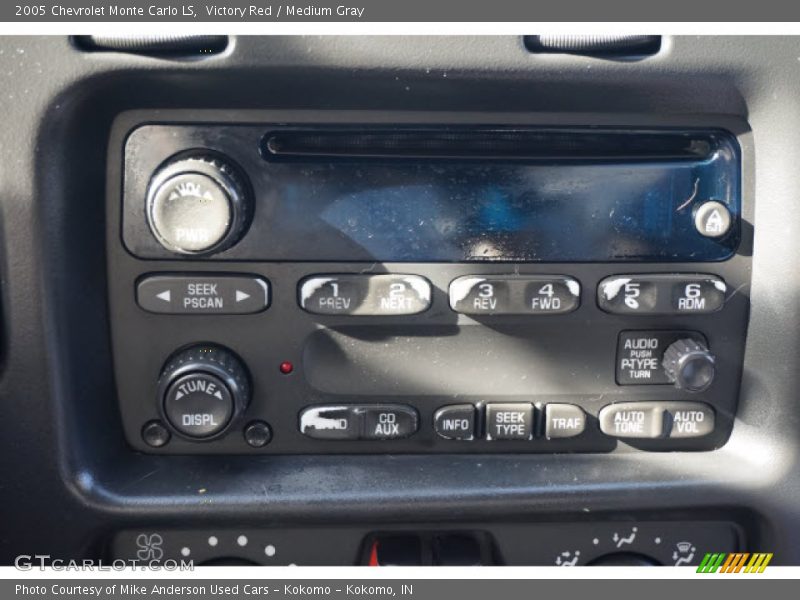 Victory Red / Medium Gray 2005 Chevrolet Monte Carlo LS