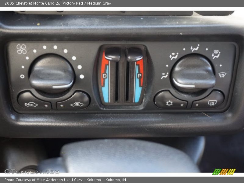 Victory Red / Medium Gray 2005 Chevrolet Monte Carlo LS